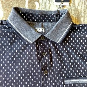 DKNY Men's Polo Shirt New Size Medium